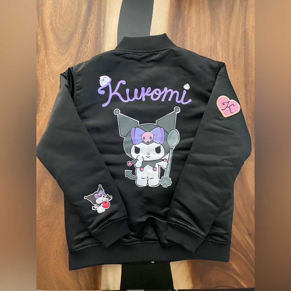Kuromi Satin Bomber (Big Girls)